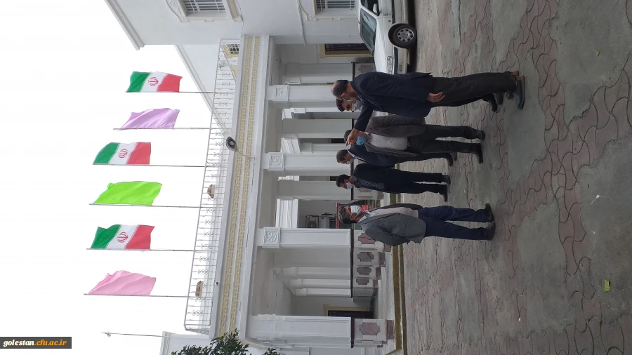 بازدید معاون محترم فرهنگی_اجتماعی دانشگاه فرهنگیان جناب آقای دکتر علیمحمدی به همراه سرپرست محترم مدیریت پردیس های استان گلستان جناب آقای دکتر ثنایی از واحد دانشگاهی شهید بهشتی گنبد کاووس  5