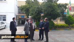 بازدید معاون محترم فرهنگی_اجتماعی دانشگاه فرهنگیان جناب آقای دکتر علیمحمدی به همراه سرپرست محترم مدیریت پردیس های استان گلستان جناب آقای دکتر ثنایی از واحد دانشگاهی شهید بهشتی گنبد کاووس  6