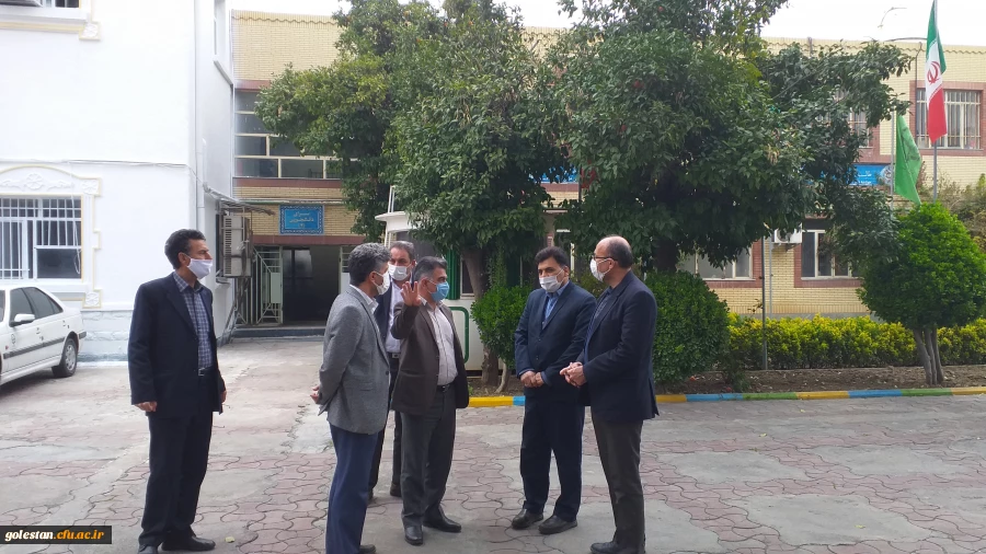 بازدید معاون محترم فرهنگی_اجتماعی دانشگاه فرهنگیان جناب آقای دکتر علیمحمدی به همراه سرپرست محترم مدیریت پردیس های استان گلستان جناب آقای دکتر ثنایی از واحد دانشگاهی شهید بهشتی گنبد کاووس  6