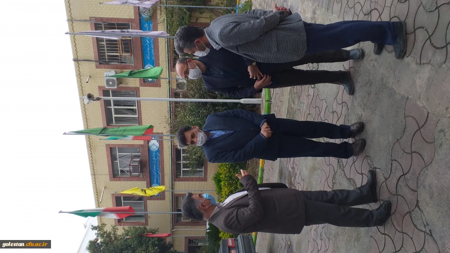 بازدید معاون محترم فرهنگی_اجتماعی دانشگاه فرهنگیان جناب آقای دکتر علیمحمدی به همراه سرپرست محترم مدیریت پردیس های استان گلستان جناب آقای دکتر ثنایی از واحد دانشگاهی شهید بهشتی گنبد کاووس  8