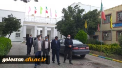 بازدید معاون محترم فرهنگی_اجتماعی دانشگاه فرهنگیان جناب آقای دکتر علیمحمدی به همراه سرپرست محترم مدیریت پردیس های استان گلستان جناب آقای دکتر ثنایی از واحد دانشگاهی شهید بهشتی گنبد کاووس  9