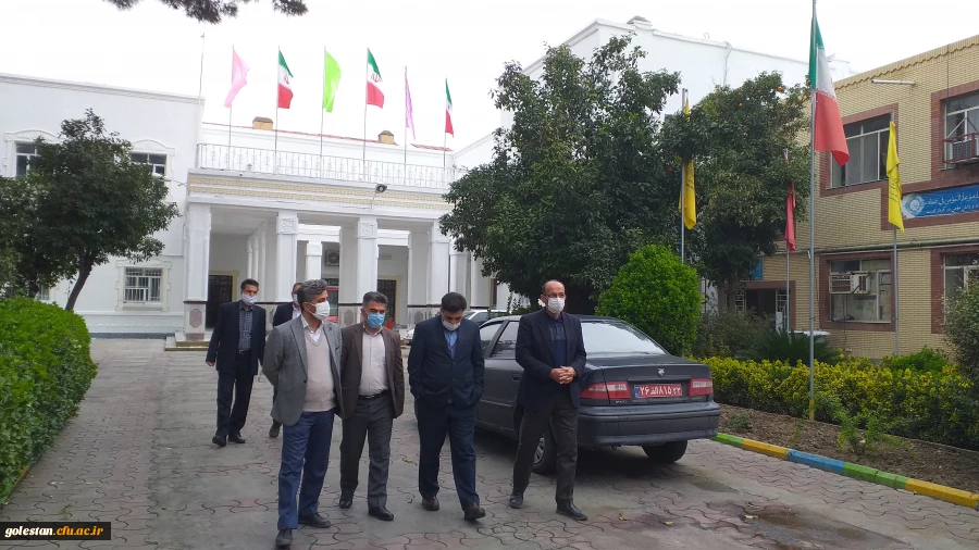 بازدید معاون محترم فرهنگی_اجتماعی دانشگاه فرهنگیان جناب آقای دکتر علیمحمدی به همراه سرپرست محترم مدیریت پردیس های استان گلستان جناب آقای دکتر ثنایی از واحد دانشگاهی شهید بهشتی گنبد کاووس  9