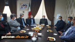 برگزاری آخرین جلسه شورای اداری در سال ۱۳۹۹با حضور سرپرست محترم امور پردیس های استان گلستان جناب آقای دکتر ثنایی و دکتر قندهاری معاون محترم هماهنگی استان و آقای صادقی کارشناس مسئول محترم واحد فرهنگی استان 2