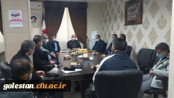 برگزاری آخرین جلسه شورای اداری در سال ۱۳۹۹با حضور سرپرست محترم امور پردیس های استان گلستان جناب آقای دکتر ثنایی و دکتر قندهاری معاون محترم هماهنگی استان و آقای صادقی کارشناس مسئول محترم واحد فرهنگی استان 3