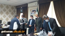 برگزاری آخرین جلسه شورای اداری در سال ۱۳۹۹با حضور سرپرست محترم امور پردیس های استان گلستان جناب آقای دکتر ثنایی و دکتر قندهاری معاون محترم هماهنگی استان و آقای صادقی کارشناس مسئول محترم واحد فرهنگی استان 9