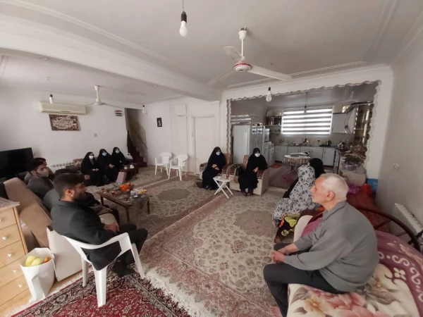 دیدار با خانواده شهید دفاع مقدس محمد حسین لطفی 4