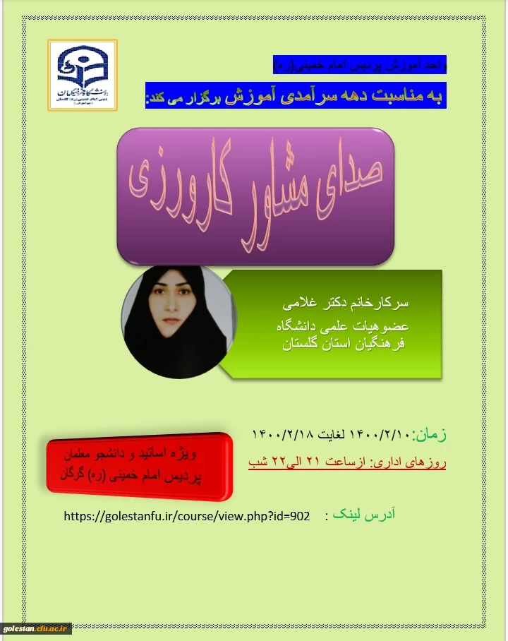 صدای مشاور کارورزی 2