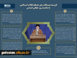 رهبر معظم انقلاب: فلسطین زنده ترین مساله مشترک امت اسلامی است. 3