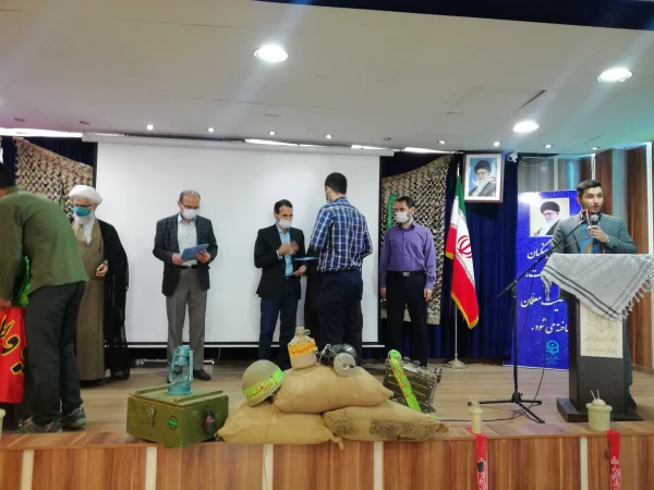 آیین تکریم و معارفه مسئول بسیج دانشجویی پردیس آیت الله خامنه ای (برادران) گرگان 2