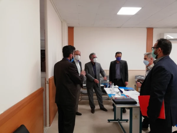 بازدید مدیرکل اداره آموزش و پرورش استان گلستان از روند مصاحبه گزینش آزمون استخدام پیمانی ماده 28 پردیس آیت الله خامنه ای گرگان 2