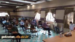 آیین تجلیل از دانشجو معلمان بسیجی طرح تربیتی شهید عاطفی نژاد با حضور دکتر صدیقی رئیس مرکز بسیج دانشجویی دانشگاه فرهنگیان کشور و رئیس محترم این واحد دانشگاهی جناب آقای میردیلمی برگزار شد  3