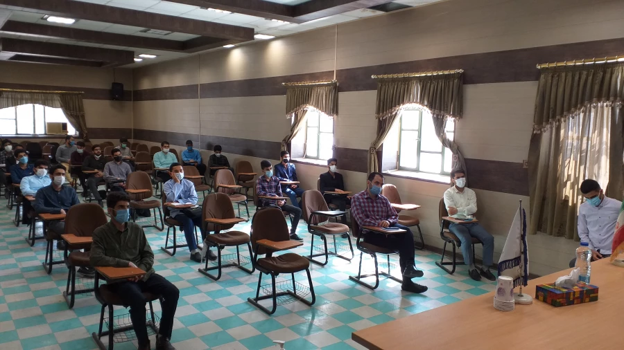 آیین تجلیل از دانشجو معلمان بسیجی طرح تربیتی شهید عاطفی نژاد با حضور دکتر صدیقی رئیس مرکز بسیج دانشجویی دانشگاه فرهنگیان کشور و رئیس محترم این واحد دانشگاهی جناب آقای میردیلمی برگزار شد  3