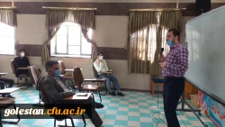 آیین تجلیل از دانشجو معلمان بسیجی طرح تربیتی شهید عاطفی نژاد با حضور دکتر صدیقی رئیس مرکز بسیج دانشجویی دانشگاه فرهنگیان کشور و رئیس محترم این واحد دانشگاهی جناب آقای میردیلمی برگزار شد  4