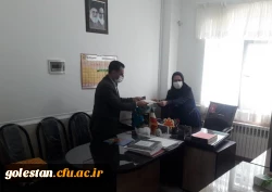 بازدید معاون آموزشی فرهنگی و پژوهشی پردیس امام خمینی(ره)گرگان از مدارس  مجری طرح کارورزی   2