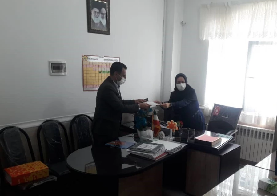 بازدید معاون آموزشی فرهنگی و پژوهشی پردیس امام خمینی(ره)گرگان از مدارس  مجری طرح کارورزی   2