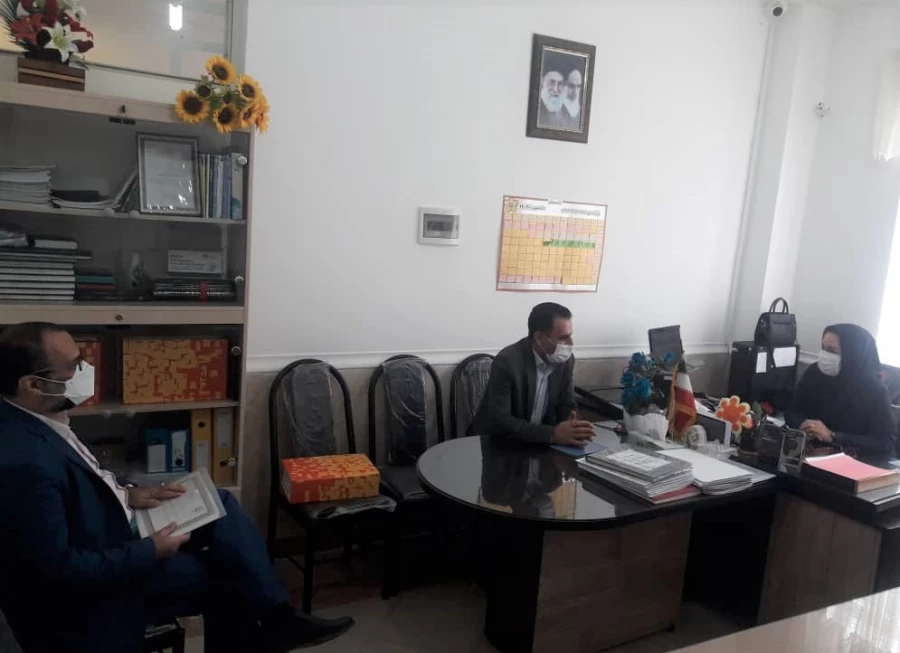 بازدید معاون آموزشی فرهنگی و پژوهشی پردیس امام خمینی(ره)گرگان از مدارس  مجری طرح کارورزی   2