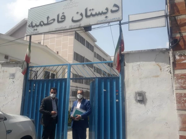 بازدید معاون آموزشی فرهنگی و پژوهشی پردیس امام خمینی(ره)گرگان از مدارس  مجری طرح کارورزی   2