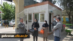 بازدید گروه طراحی و معماری دانشگاه علمی کاربردی شهرستان گنبد کاووس از واحد دانشگاهی شهید بهشتی گنبد کاووس 2