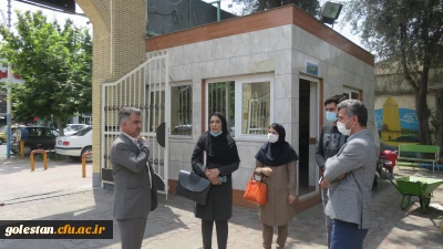 بازدید گروه طراحی و معماری دانشگاه علمی کاربردی شهرستان گنبد کاووس از واحد دانشگاهی شهید بهشتی گنبد کاووس
