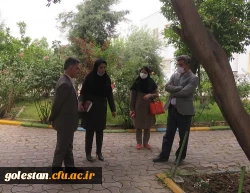 بازدید گروه طراحی و معماری دانشگاه علمی کاربردی شهرستان گنبد کاووس از واحد دانشگاهی شهید بهشتی گنبد کاووس 4