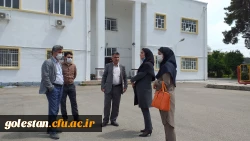 بازدید گروه طراحی و معماری دانشگاه علمی کاربردی شهرستان گنبد کاووس از واحد دانشگاهی شهید بهشتی گنبد کاووس 3