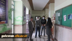 بازدید گروه طراحی و معماری دانشگاه علمی کاربردی شهرستان گنبد کاووس از واحد دانشگاهی شهید بهشتی گنبد کاووس 5