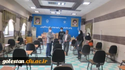 بازدید گروه طراحی و معماری دانشگاه علمی کاربردی شهرستان گنبد کاووس از واحد دانشگاهی شهید بهشتی گنبد کاووس 6