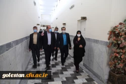 بازدید مشاور ریاست دانشگاه فرهنگیان و قائم مقام معاونت طرح و برنامه و توسعه منابع از پردیس امام خمینی (ره)گرگان 2