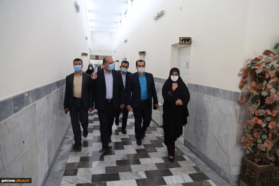 بازدید مشاور ریاست دانشگاه فرهنگیان و قائم مقام معاونت طرح و برنامه و توسعه منابع از پردیس امام خمینی (ره)گرگان 2