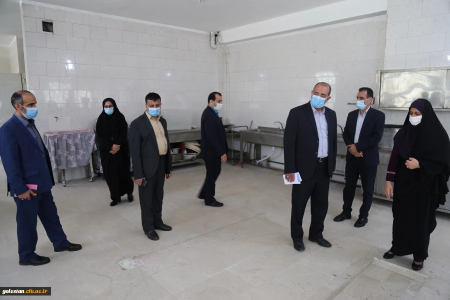 بازدید مشاور ریاست دانشگاه فرهنگیان و قائم مقام معاونت طرح و برنامه و توسعه منابع از پردیس امام خمینی (ره)گرگان 2