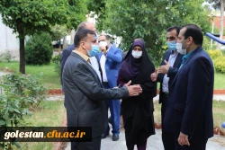 بازدید مشاور ریاست دانشگاه فرهنگیان و قائم مقام معاونت طرح و برنامه و توسعه منابع از پردیس امام خمینی (ره)گرگان 2