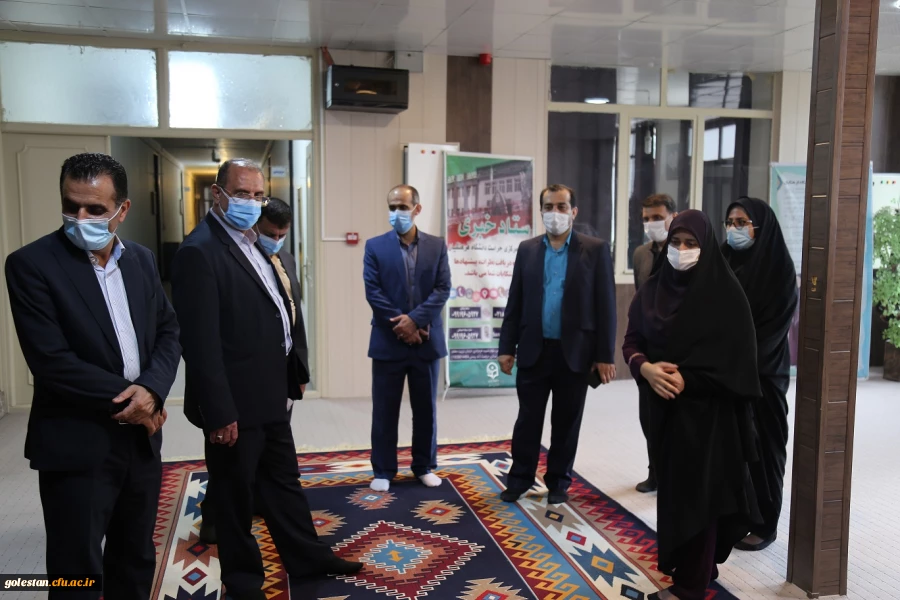 بازدید مشاور ریاست دانشگاه فرهنگیان و قائم مقام معاونت طرح و برنامه و توسعه منابع از پردیس امام خمینی (ره)گرگان 2