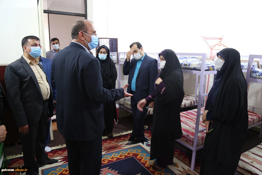 بازدید مشاور ریاست دانشگاه فرهنگیان و قائم مقام معاونت طرح و برنامه و توسعه منابع از پردیس امام خمینی (ره)گرگان 2