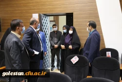 بازدید مشاور ریاست دانشگاه فرهنگیان و قائم مقام معاونت طرح و برنامه و توسعه منابع از پردیس امام خمینی (ره)گرگان 2