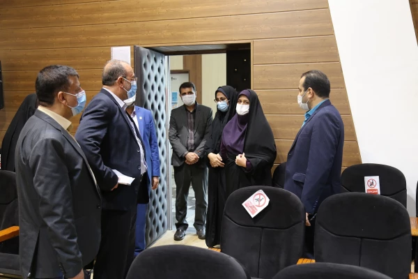 بازدید مشاور ریاست دانشگاه فرهنگیان و قائم مقام معاونت طرح و برنامه و توسعه منابع از پردیس امام خمینی (ره)گرگان 2