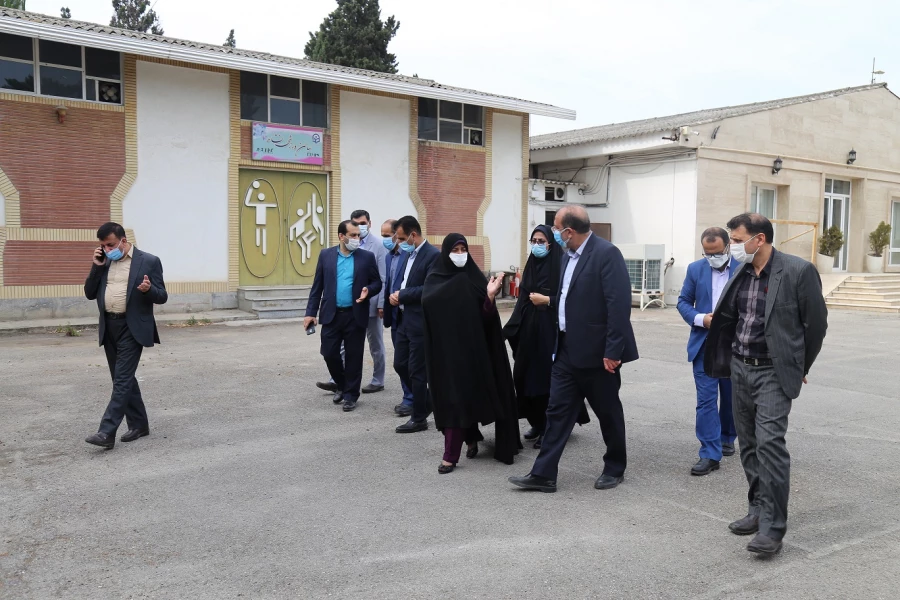 بازدید مشاور ریاست دانشگاه فرهنگیان و قائم مقام معاونت طرح و برنامه و توسعه منابع از پردیس امام خمینی (ره)گرگان 4