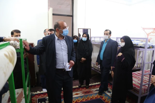 بازدید مشاور ریاست دانشگاه فرهنگیان و قائم مقام معاونت طرح و برنامه و توسعه منابع از پردیس امام خمینی (ره)گرگان 5