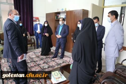 بازدید مشاور ریاست دانشگاه فرهنگیان و قائم مقام معاونت طرح و برنامه و توسعه منابع از پردیس امام خمینی (ره)گرگان 6