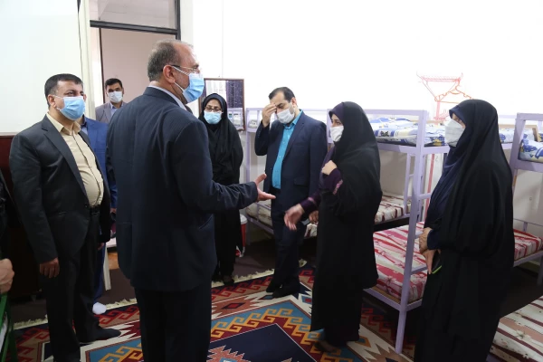 بازدید مشاور ریاست دانشگاه فرهنگیان و قائم مقام معاونت طرح و برنامه و توسعه منابع از پردیس امام خمینی (ره)گرگان 7