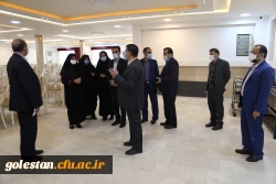 بازدید مشاور ریاست دانشگاه فرهنگیان و قائم مقام معاونت طرح و برنامه و توسعه منابع از پردیس امام خمینی (ره)گرگان 9
