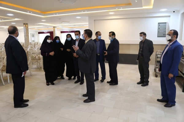 بازدید مشاور ریاست دانشگاه فرهنگیان و قائم مقام معاونت طرح و برنامه و توسعه منابع از پردیس امام خمینی (ره)گرگان 9