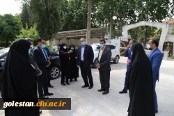 بازدید مشاور ریاست دانشگاه فرهنگیان و قائم مقام معاونت طرح و برنامه و توسعه منابع از پردیس امام خمینی (ره)گرگان 10