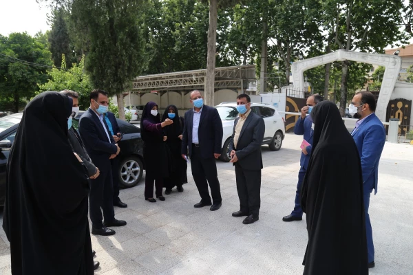 بازدید مشاور ریاست دانشگاه فرهنگیان و قائم مقام معاونت طرح و برنامه و توسعه منابع از پردیس امام خمینی (ره)گرگان 10