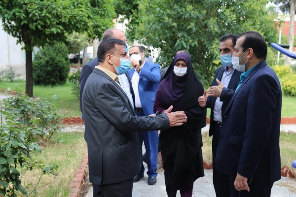 بازدید مشاور ریاست دانشگاه فرهنگیان و قائم مقام معاونت طرح و برنامه و توسعه منابع از پردیس امام خمینی (ره)گرگان 11
