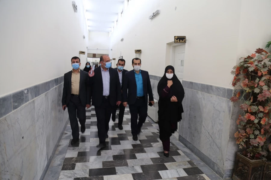 بازدید مشاور ریاست دانشگاه فرهنگیان و قائم مقام معاونت طرح و برنامه و توسعه منابع از پردیس امام خمینی (ره)گرگان 13