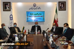 مراسم تکریم و معارفه معاون هماهنگی و رئیس اداره حراست دانشگاه فرهنگیان گلستان برگزار شد 3