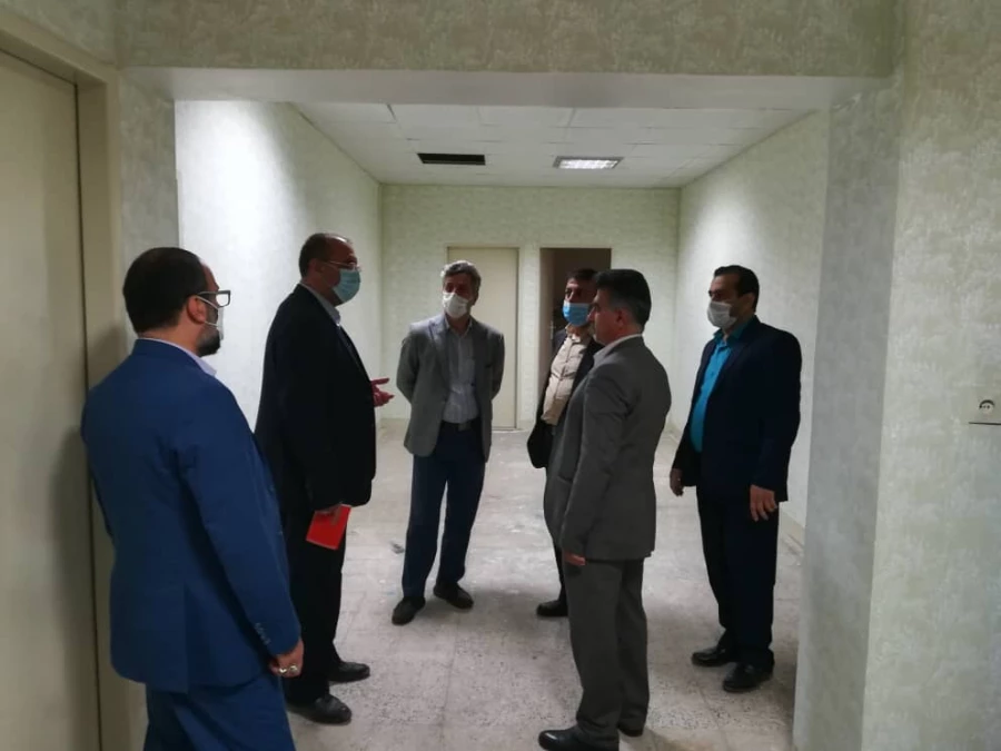 بازدید مشاور محترم معاونت طرح و برنامه و اداری و مالی دانشگاه فرهنگیان جناب آقای دکتر دلقندی ومدیرکل دفتر مرکزی حراست دانشگاه فرهنگیان جناب آقای دکتر حوری از واحد دانشگاهی شهید بهشتی گنبد کاووس  4