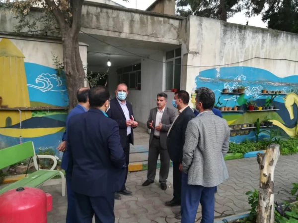 بازدید مشاور محترم معاونت طرح و برنامه و اداری و مالی دانشگاه فرهنگیان جناب آقای دکتر دلقندی ومدیرکل دفتر مرکزی حراست دانشگاه فرهنگیان جناب آقای دکتر حوری از واحد دانشگاهی شهید بهشتی گنبد کاووس  5