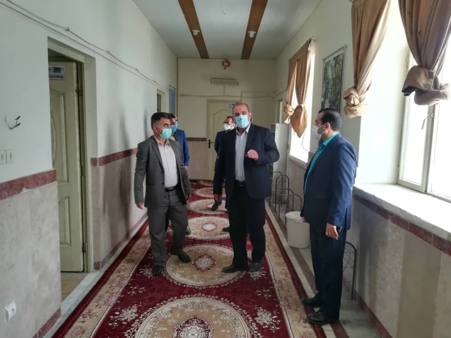 بازدید مشاور محترم معاونت طرح و برنامه و اداری و مالی دانشگاه فرهنگیان جناب آقای دکتر دلقندی ومدیرکل دفتر مرکزی حراست دانشگاه فرهنگیان جناب آقای دکتر حوری از واحد دانشگاهی شهید بهشتی گنبد کاووس  7