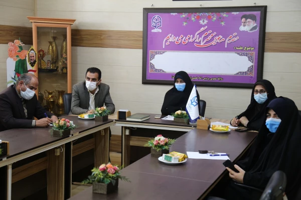 برگزاری دومین جلسه کمیته فرهنگی سال ۱۴۰۰ در پردیس امام خمینی گرگان. 2